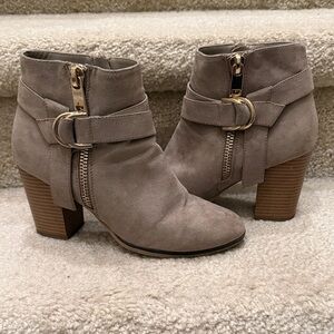 Apt. 9 Taupe Ankle Boots